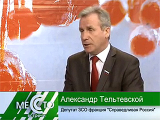 Александр Тельтевской в программе 'Место встречи'